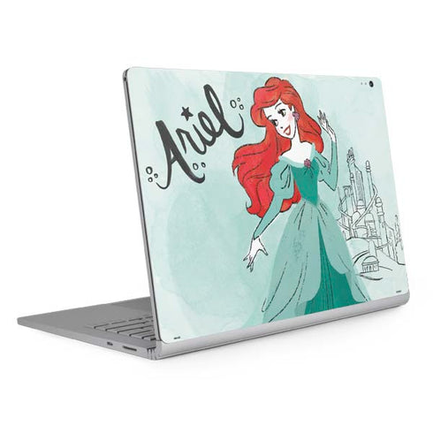 Disney Princess Ariel Art Surface Book 2 13.5in Skin